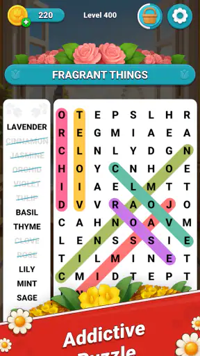 Blossom Word Search