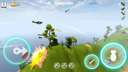 Bomber Ace: WW2 war plane game