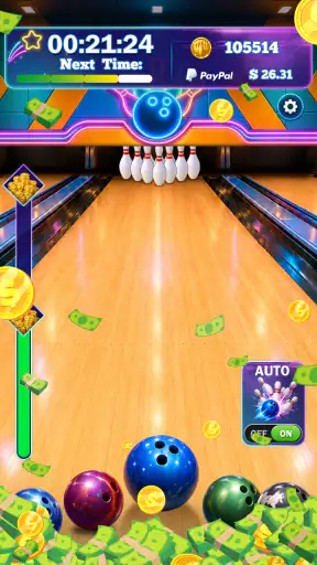 Bowling Ball - REAL MONEY GAME