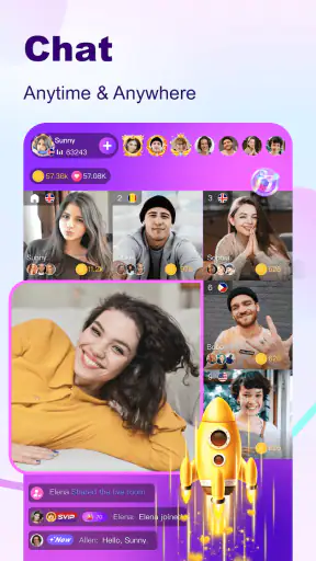 BuzzCast - Live Video Chat App