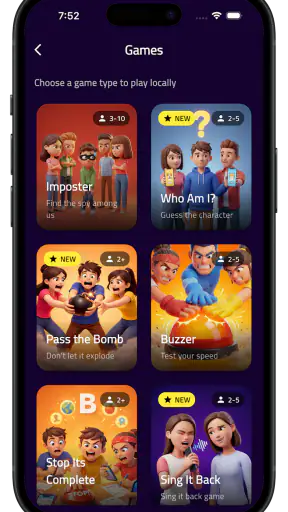 Buzzy Party: Social Party
