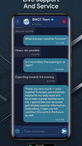 BWOT Weather Forecast & Radar