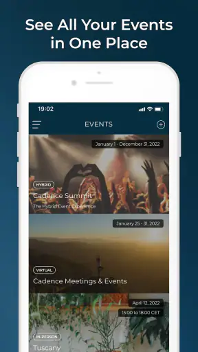 Cadence - Event Experiences
