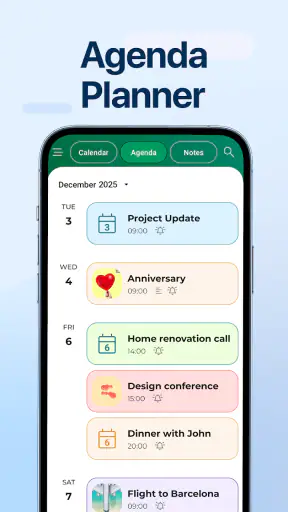 Calendar - Agenda Planner