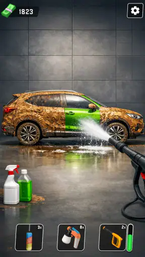 Car Wash Makeover Fixing Games