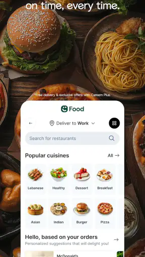Careem: Taxi, Food & Delivery