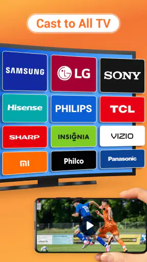 Cast to TV, Chromecast & Roku