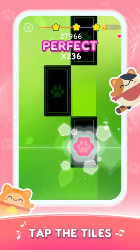 Cat Cute Tiles: Piano Games