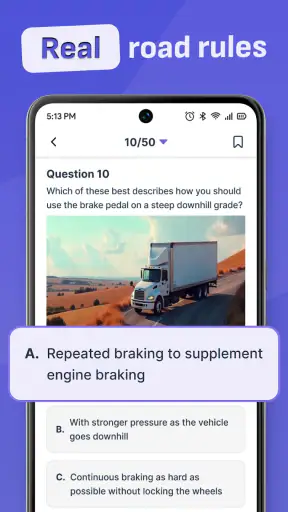 CDL Prep 2026: Test Practice