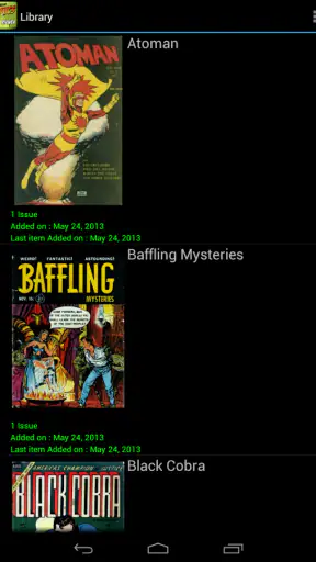Challenger Comics Viewer