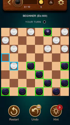 Checkers: Classic Board Game
