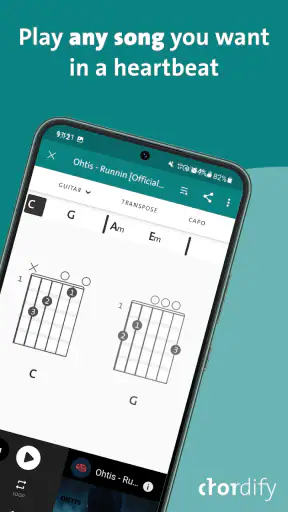 Chordify: Song Chords & Tuner