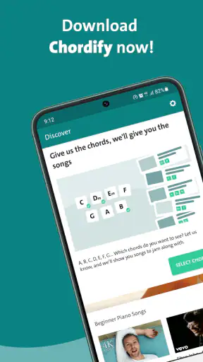 Chordify: Song Chords & Tuner