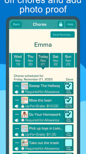 Chores & Allowance Bot