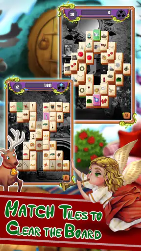 Christmas Mahjong: Holiday Fun