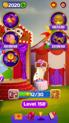 Circus Words: Magic Puzzle