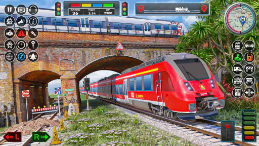 City Train Game 3d Train games