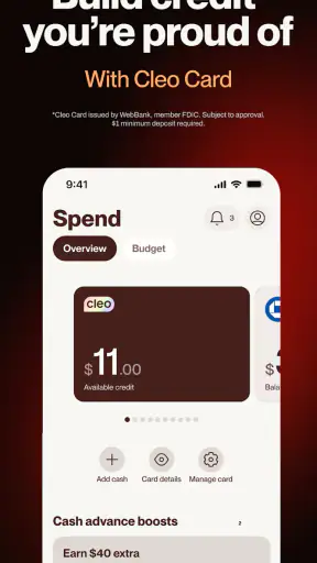 Cleo AI: Cash Advance & Money