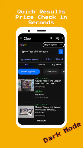 Cloe Completed Listing on eBay