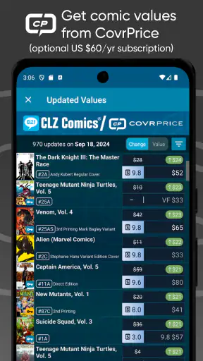 CLZ Comics comic book database