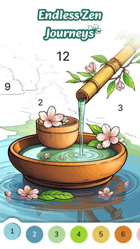 Color Flow - Color by Number