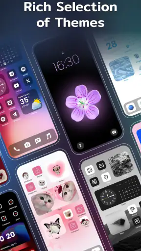 Color Widgets, Theme: iWidgets