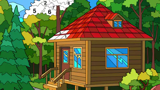 Coloring Book: Color by Number