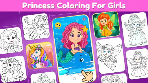 Coloring Games for Kids: Color