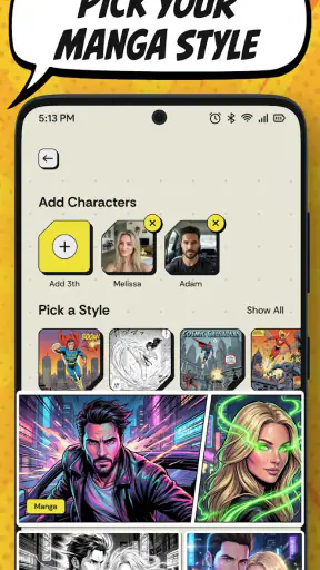 Comics AI: Comic & Manga Maker