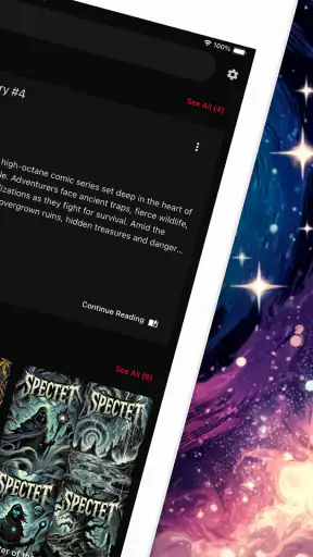Comic Reader CBR, CBZ & PDF