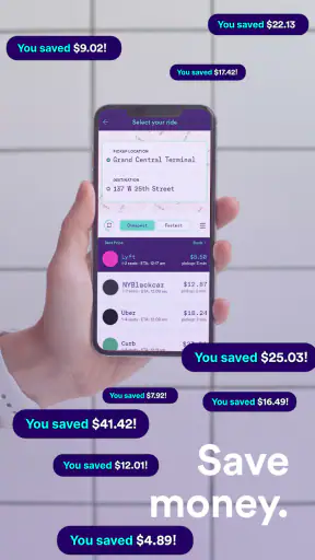 Compare rideshares & taxis