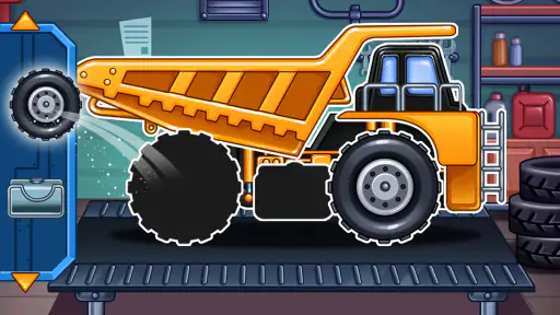 Construction Truck Kids Games