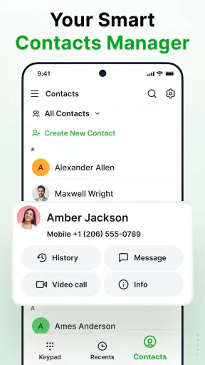 Contacts - Phone Calls