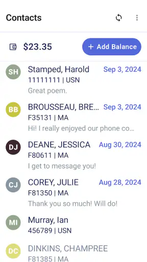 CorrLinks Text Chat