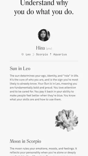 Co–Star Personalized Astrology