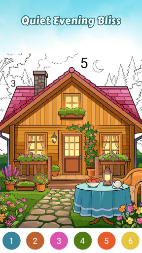 Country Living Color by Number