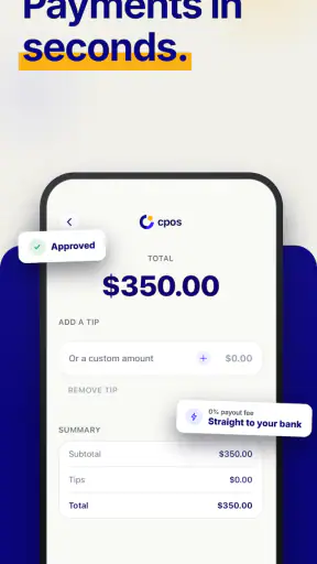 CPOS: Tap to Pay Card Reader