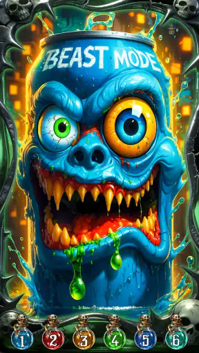 Crazy Color: Color by Number