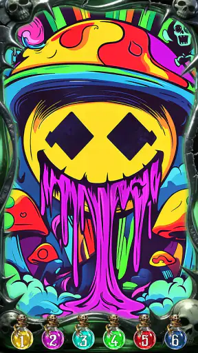 Crazy Color: Color by Number