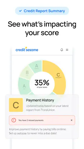 Credit Sesame: Grow your score
