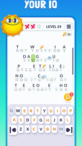Cryptogram: Logic Puzzle Game