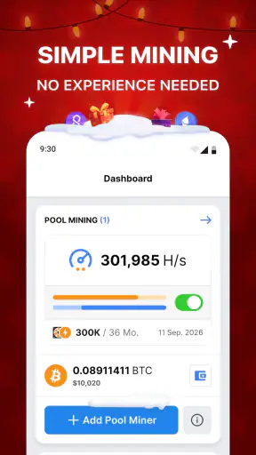 CT Pool: Crypto Mining App