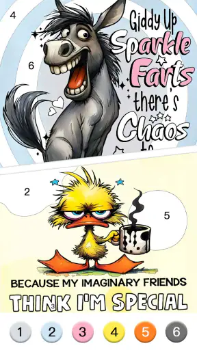 Cute Funny Animal Color