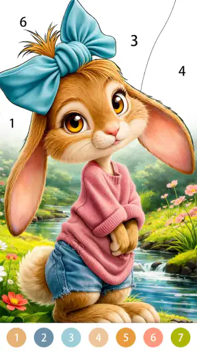 Cute Funny Animal Color