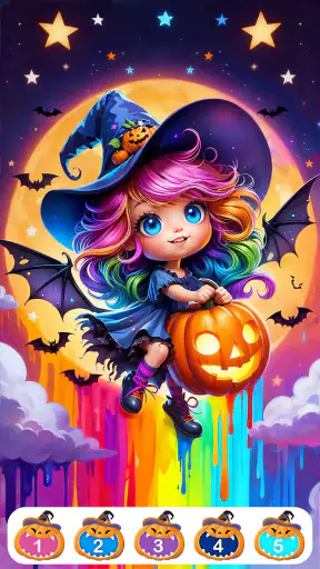 Cute Halloween Color