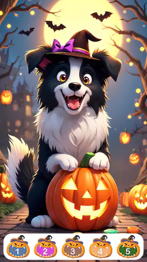 Cute Halloween Color
