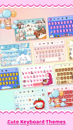 Cute Keyboard: Sound & Emoji