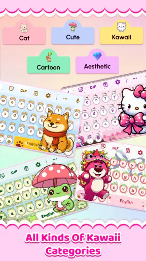 Cute Keyboard: Sound & Emoji