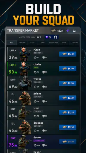 Cyber Strike Manager Idle