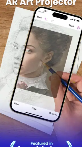 Da Vinci Eye: AR Art Projector